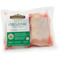 Rossdown - Organic Chicken Thighs Skin On, Frozen, 700 Gram