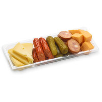 Save-On-Foods - Snack Tray, Cheese, Meat & Pickles