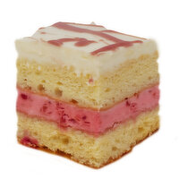 Choices - Raspberry White Chocolate Cake Slice, 120 Gram