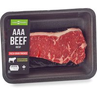 Western Canadian - Thin Cut Stiploin Grilling Steak, Fresh, 850 Gram