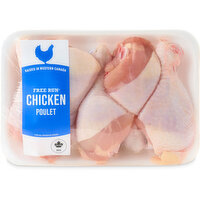 Western Canadian - Chicken Drumsticks, Skin On, Fresh, 700 Gram