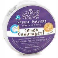 Natural Pastures - Natural Pastures Comox Camembert, 250 Gram