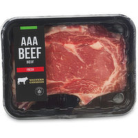 Western Canadian - Bone In Rib Steak, 450 Gram