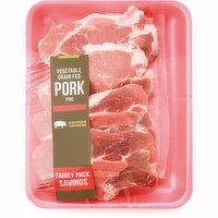 Western Canadian - Pork Loin Chops, Tenderloin End, 930 Gram