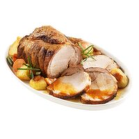 Quality Foods - Pork Loin Roast Sirloin End Boneless, 1 Pound