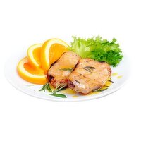 Quality Foods - Pork Loin Chop Rib End Boneless, 1 Pound
