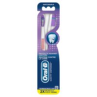 Oral B - Cavity Defense Manual Toothbrush, 2 Each