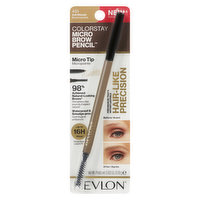 Revlon - ColorStay Micro Brow Pencil - Ash Blonde, 1 Each
