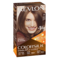 Revlon - ColorSilk - Light Brown, 1 Each