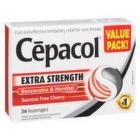 Cepacol - Extra Strength Cherry Lozenges, 36 Each