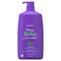 Aussie - Shampoo, Miracle Waves with Australian Hemp Seed Extract, 778 Millilitre