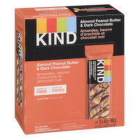 Kind - Trail Mix Bars - Peanut Butter & Dark Chocolate, 40 Gram