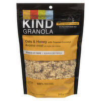 Kind - Cereal - Oats & Honey Clusters w/Toasted Coconut, 312 Gram