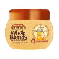 Garnier - Whole Blends Honey Repairing Rinse-out Mask, 300 Millilitre