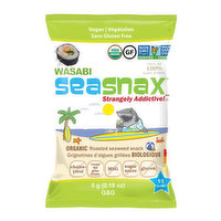 Seasnax - Wasabi Seaweed Snack, 5 Gram