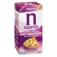 Nairns - Super Seeded Oat Crackers Organic, 200 Gram