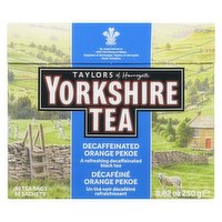 Yorkshire Gold - Black Tea Decaffeinated, 80 Each