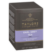 Taylors - Earl Grey Tea, 20 Each