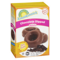 Kinnikinnick - Gluten Free Chocolate Dipped Donuts, 6 Each