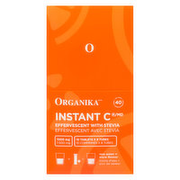 Organika - Instant C Effervescent Orange, 10 Each