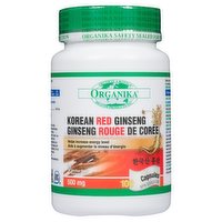 Organika - Korean Red Ginseng 500 mg, 100 Each