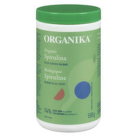 Organika - Spirulina Powder Blue-Green Algae, 500 Gram