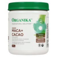 Organika - Gelatinized Maca & Cacao Powder, 200 Gram