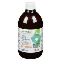 Organika - Liquid Zinc Vitamin C, 300 Millilitre