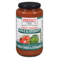 Perfect Chef - Organic Tomato Past Sauce - Kale & Spinach, 740 Millilitre