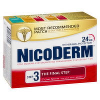 Nicoderm - Stop Smoking System Step 3  Final Step, 7 Each