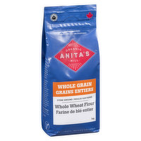 Anitas Organic - Whole Wheat Stoneground Flour, 1 Kilogram