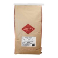 Anitas Organic Mill - Unbleached White Flour, 1 Each