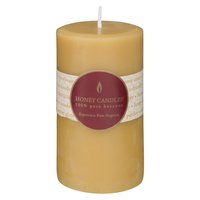 Honey Candles - Pure Beeswax 5in Pillar Candle, 1 Each