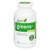 Genuine Health - Greens+ Original, 255 Gram