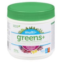 Genuine Health - Multi+ Greens+ Natural Mixed Fruit, 459 Gram