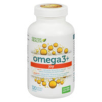 Genuine Health - Omega3+ Joy, 120 Each