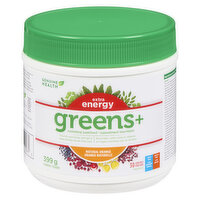 Genuine Health - Greens+ Extra Energy - Natural Orange, 399 Gram