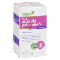 Genuine Health - Fast Arthritis Pain Relief+ Clinical Strength
