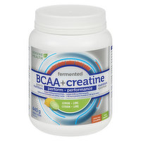 Genuine Health - BCAA + Creatine Perform Lemon Lime, 440 Gram