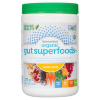 Genuine Health - Fermented Gut Superfoods+ Orange Ginger, 273 Gram