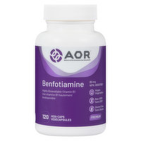 AOR - Benfotiamine, 120 Each