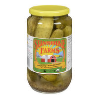 Sunshine Farms - Organic Dill Pickles, 1 Litre