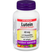 Webber Naturals - Lutein Vitamin 40mg with Zeaxnthin