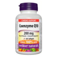 Webber naturals - Coenzyme Prevents Migraines  Q10 200mg, 60 Each