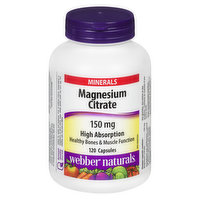 Webber Naturals - Magnesium Citrate 150mg