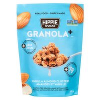 Hippie Foods - Granola Vanilla Almond Clusters, 227 Gram