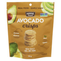 Hippie Snacks - Avocado Crisps - Sea Salt, 70 Gram