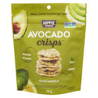 Hippie Snacks Hippie Snacks - Avocado Crisps - Guacamole, 70 Gram