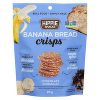 Hippie Snacks - Chocolate Banana Bread Crisps, 70.8 Gram