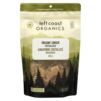 Left Coast - Ginger Crystallized Organic, 200 Gram